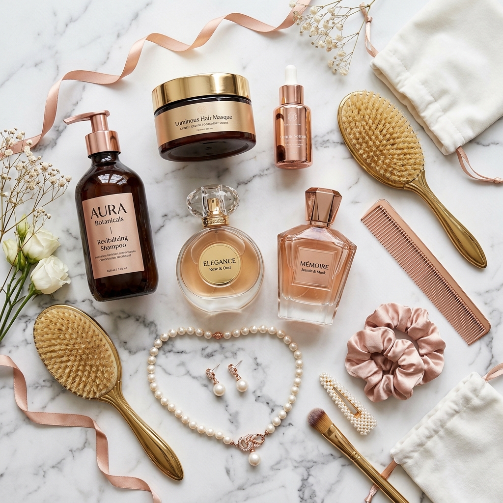 Kit Beleza Premium - Perfumes e acessórios