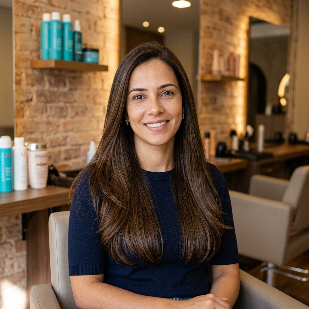 Escova progressiva cabelo liso