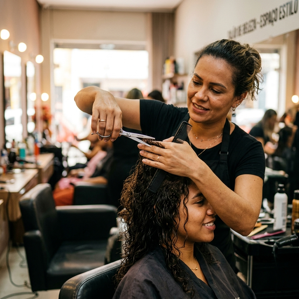 Corte de cabelo profissional